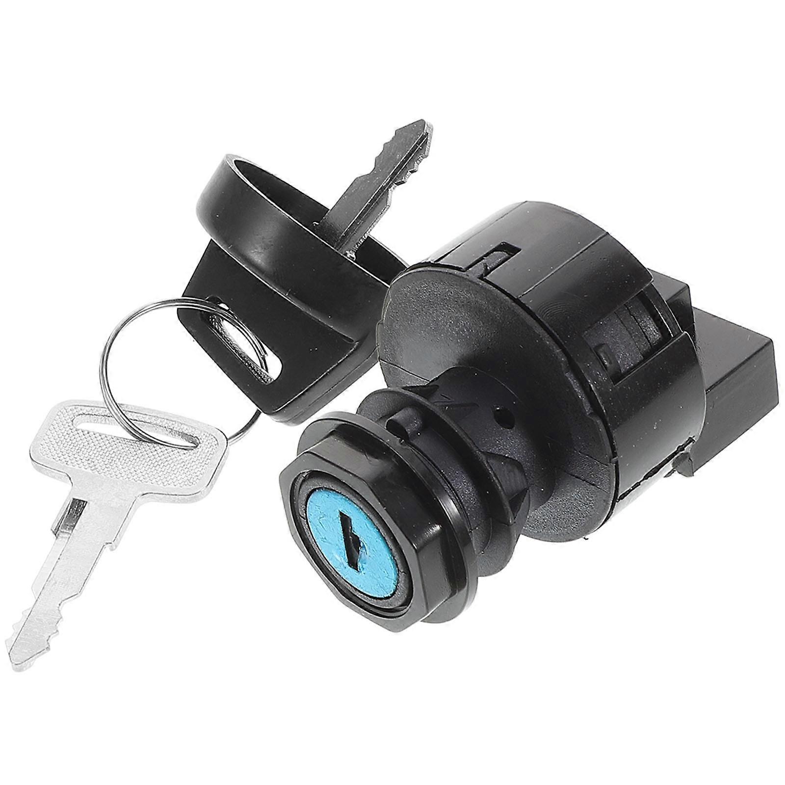 4Pcs Ignition Switch Key Replacement for Atv Dirt Bike Accessories Black