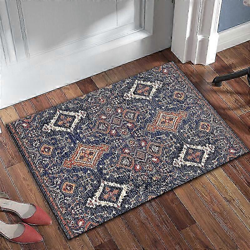 1 ks, retro perzský koberec, bohémsky koberec do obývačky, koberec v etnickom štýle, savý, odolný voči zašpineniu 2025