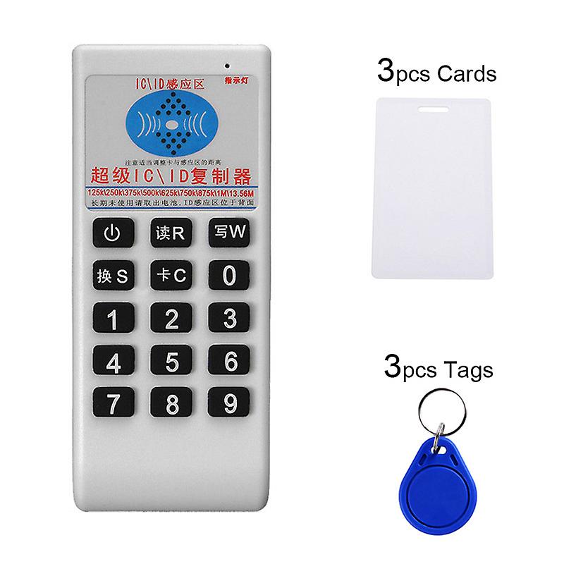 Ic Nfc Id Card Rfid Writer Copier Reader Duplicator Access Control+ 6 Cards Kits