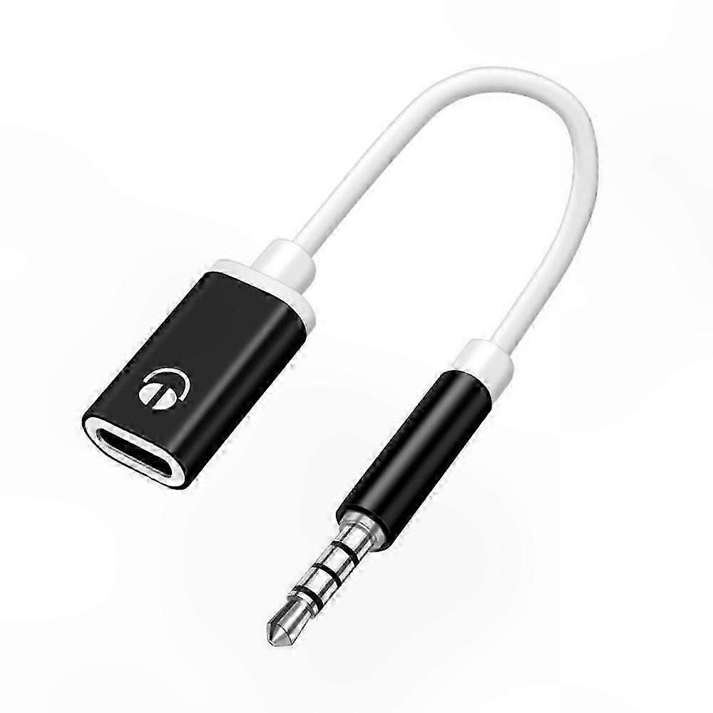 3.5mm Jack to Type C Adapter for Mobile Phones and Laptops