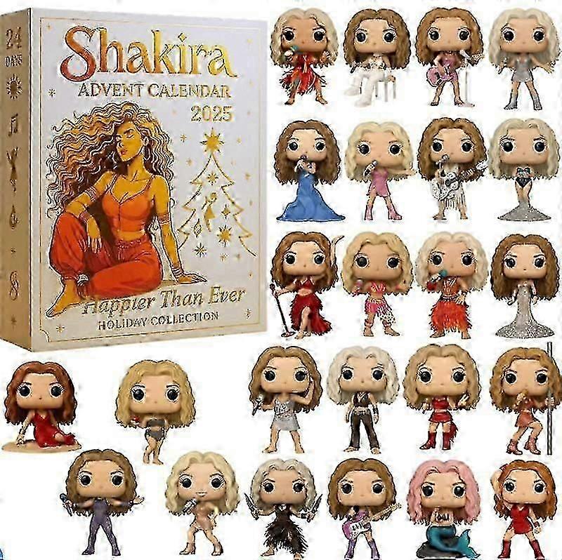 Shakira Advent Calendar Blind Box Διακόσμηση Χριστουγεννιάτικου Δέντρου