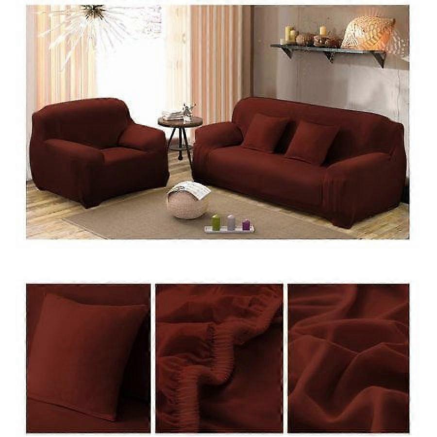 1 2 3 4Seater Sofa Cover Slipcover Stretch Elastic Couch Furniture Protector Fit