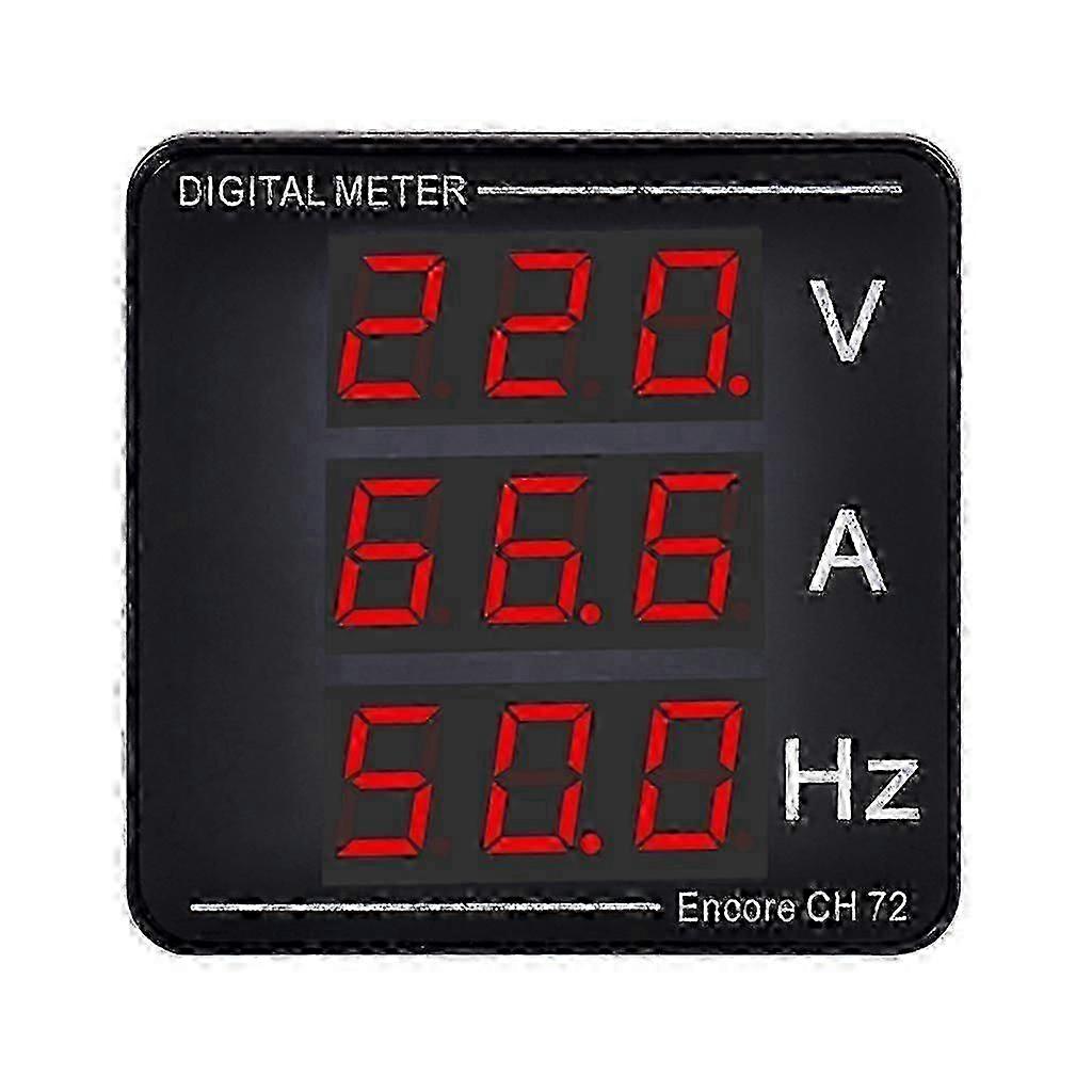 current meter for AC50-500V 1-120A voltage frequency monitor