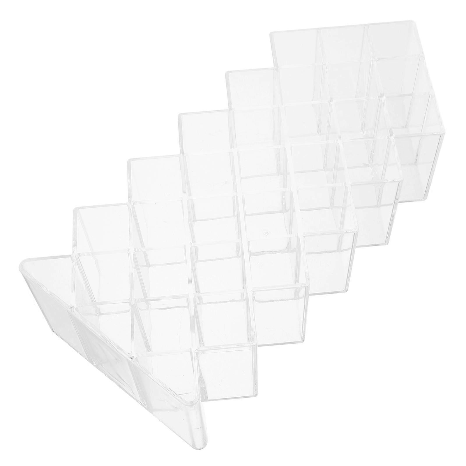 Lipstick Storage Holder Acrylic Rack for Storage Use Transparent Display