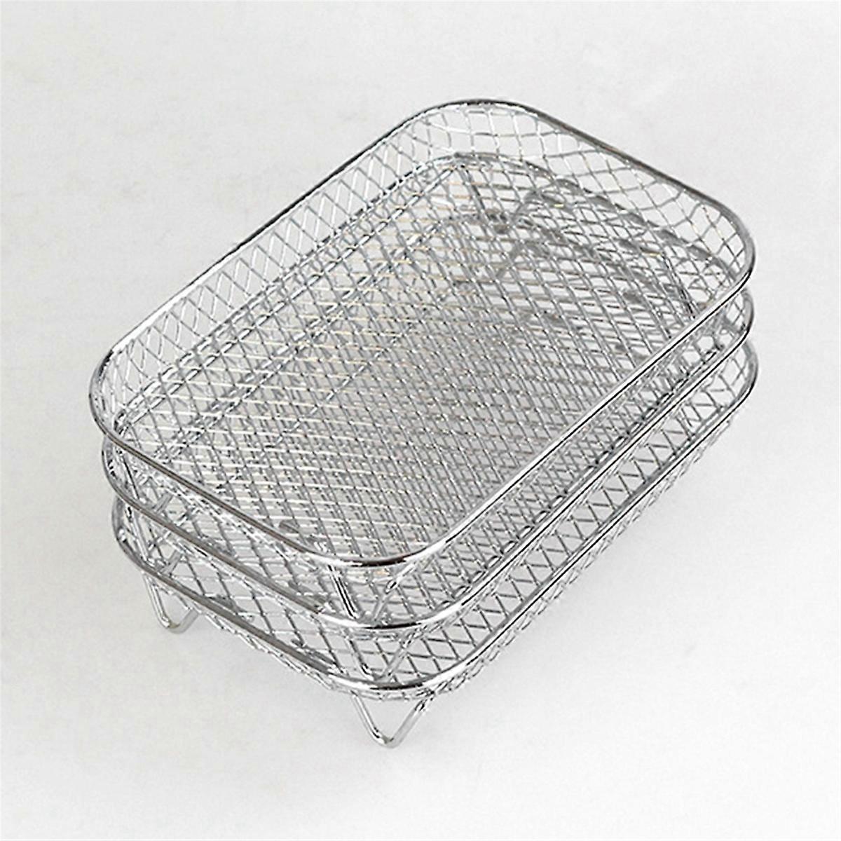 13-Piece Air Fryer Oven Set with 3-Tier Stackable Grilling Rack