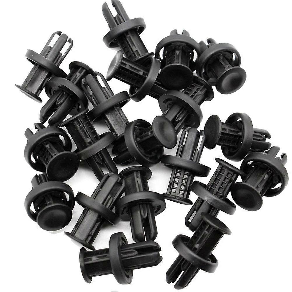 100Pcs Clips Retainer Fastener Screws Mountings Nut Clamp