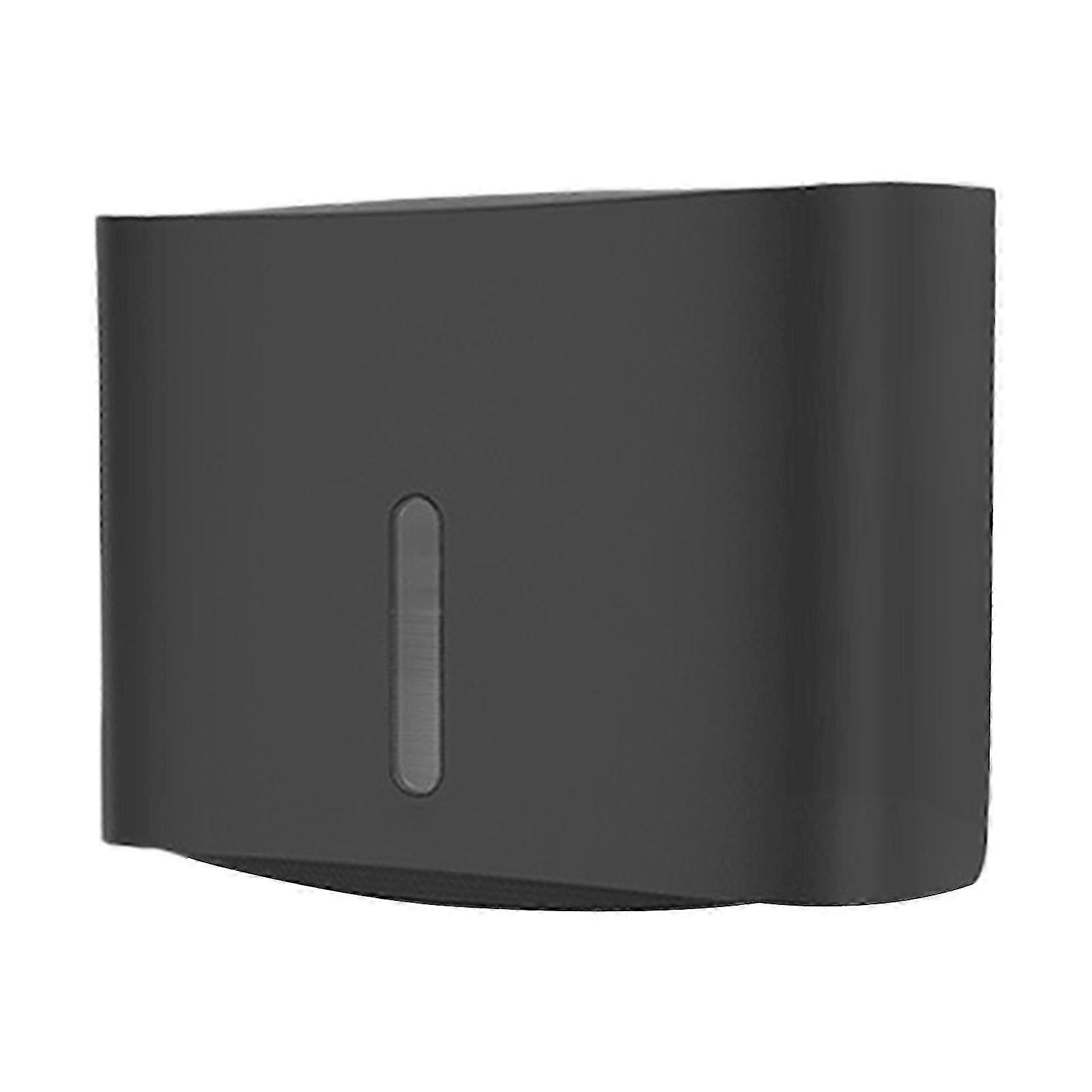 Wall-mounted tissue box ABS material white/black large capacity with window for bathroom