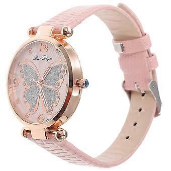 Butterfly Dial Ladies Watch for Women, Fashion Casual Simple Design