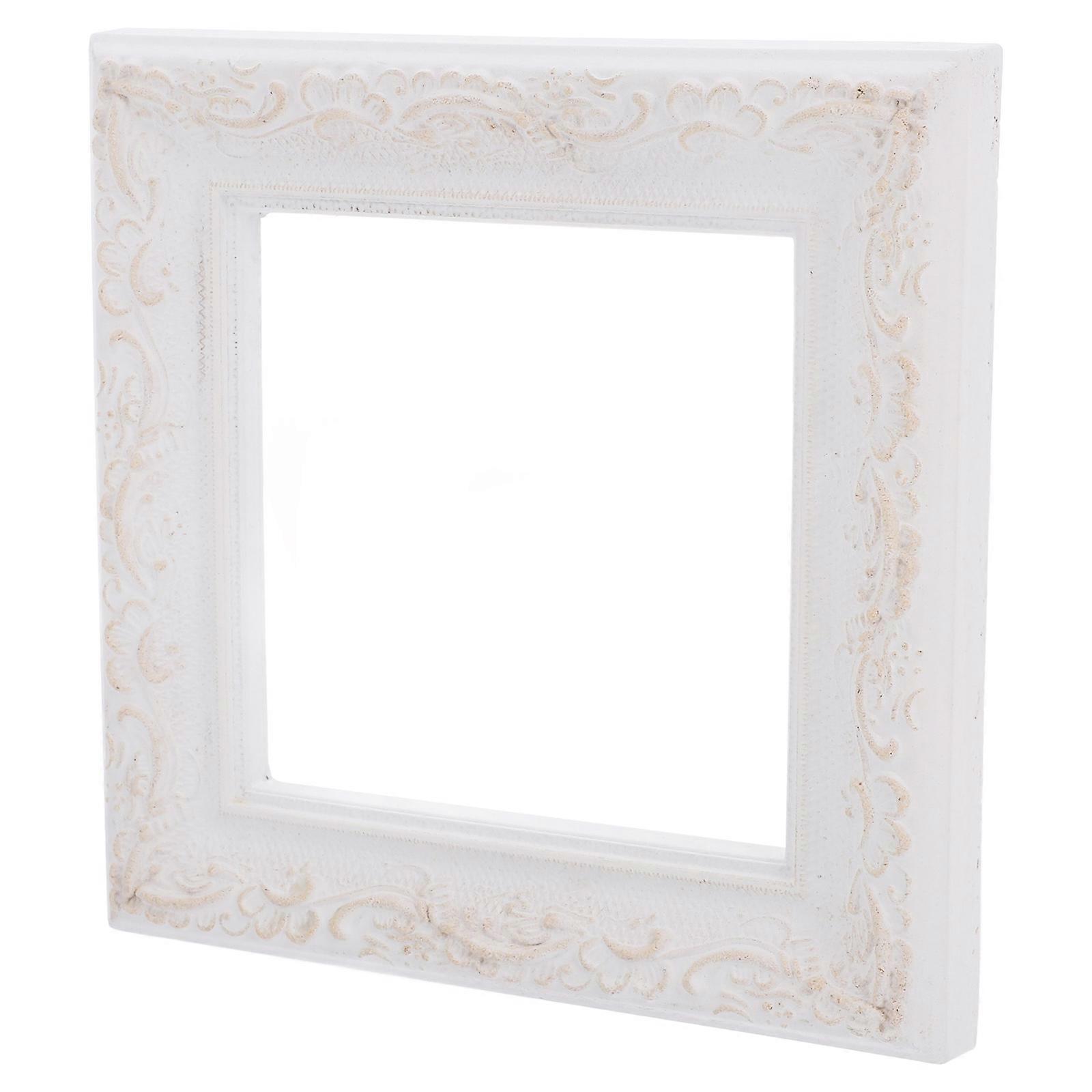 Tiny Vintage Frames Wood Picture Frames for DIY Display 3Pcs Set
