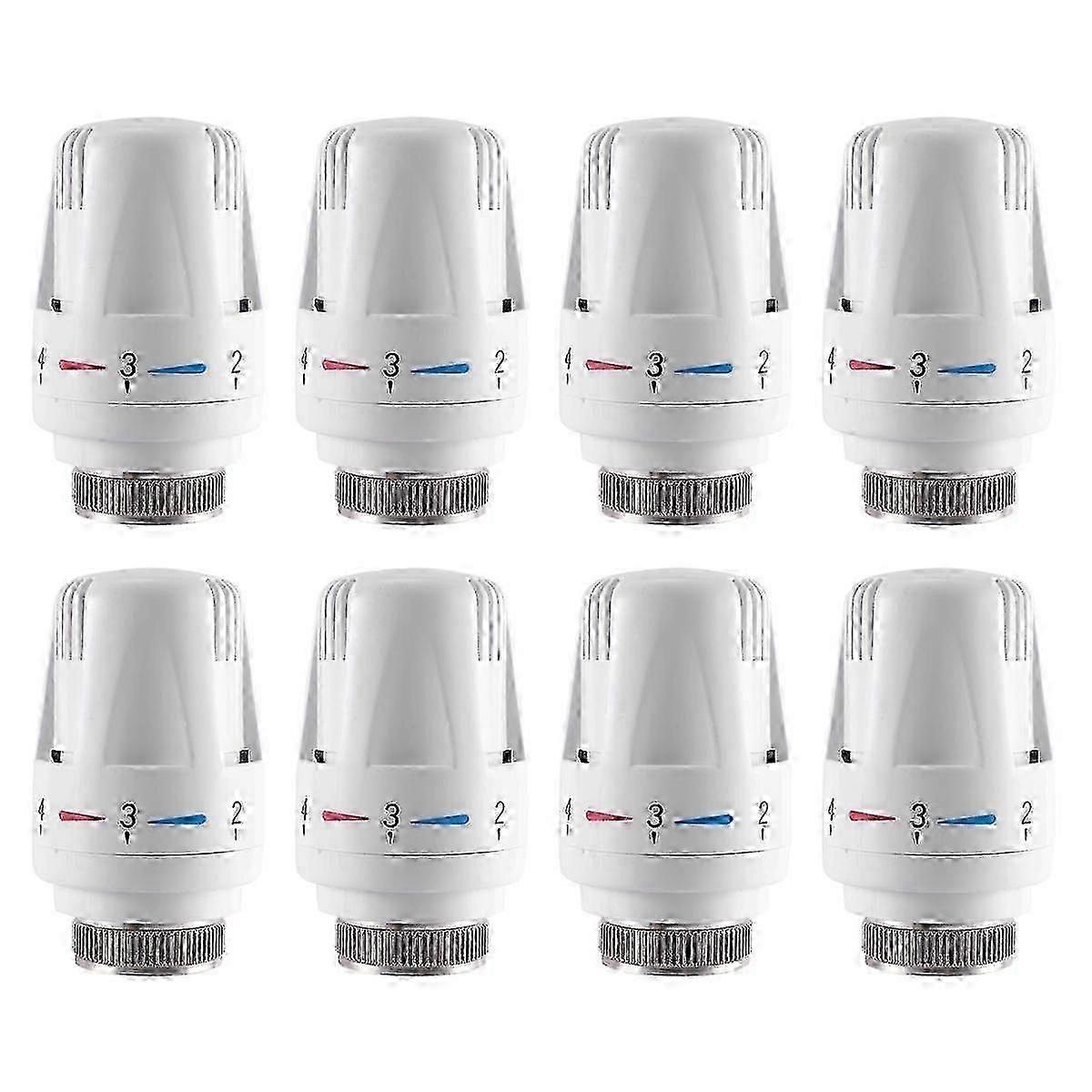 8st termostatisk radiatorventil termostat radiatorventil byte