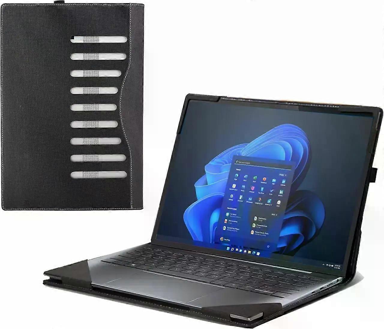 Laptop Cover Case for HP Dragonfly Notebook PC 13.5 inch G4 & for HP Elite Dragonfly 13.5 inch G3 [not for Chromebook Series],PU Leather Protective Sl