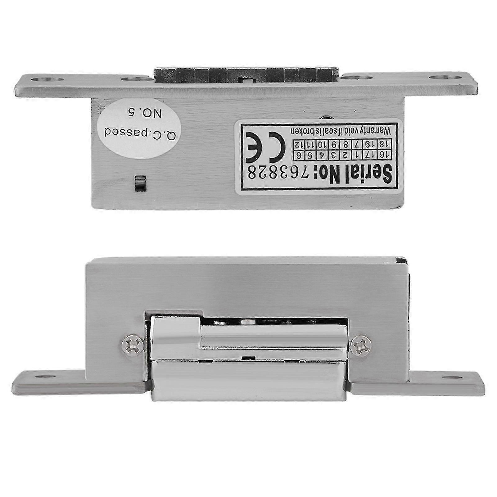 Adjustable Narrow Type Electric Strike Door Lock Double Unlock Mode Access Control Lock