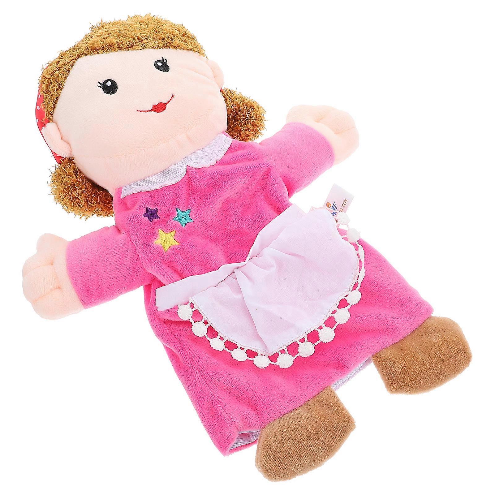 Family Mama Hand Puppet Toy for Interactive Storytelling