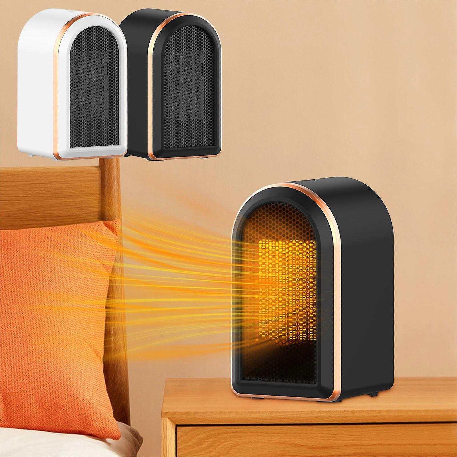 Jacenvly 1200W Portable Heating Fan, Compatible with USA Standard, Indoor Space Heater for Room, Office, Desktop, Home Use, Christmas Decorations