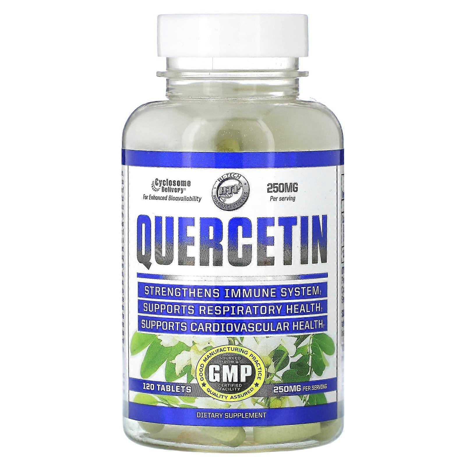 Quercetin, 250 mg, 120 Tablets