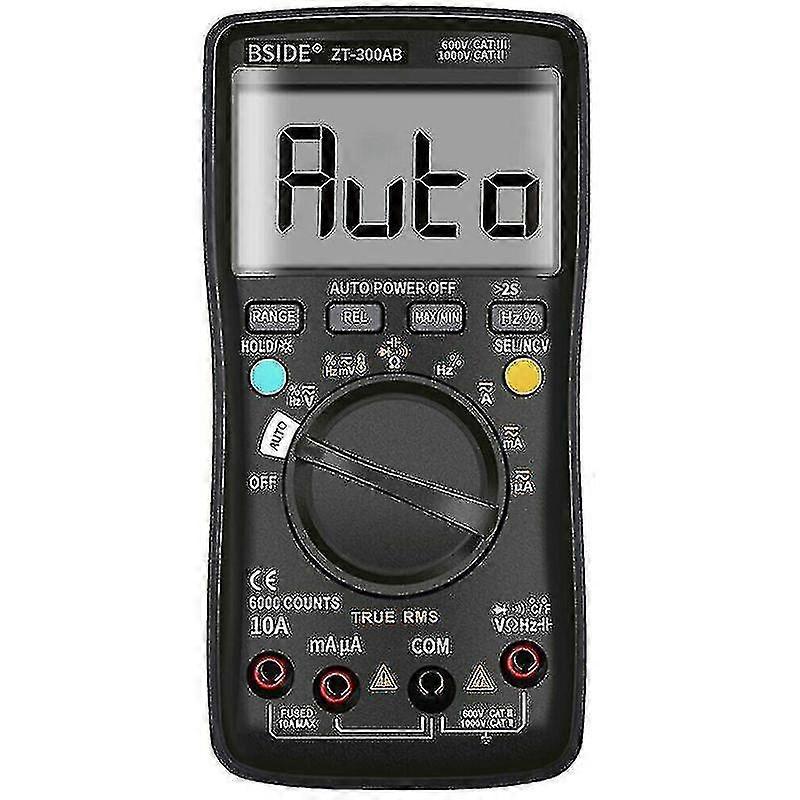 -300ab Digital Meter Wireless Ammeter True Auto Rang Intellint Voltmeter