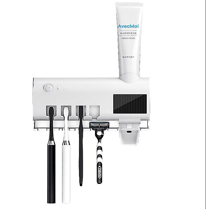 Wall Mounted Toothbrush Holder, Uv Toothbrush Sterilizer With Automatic