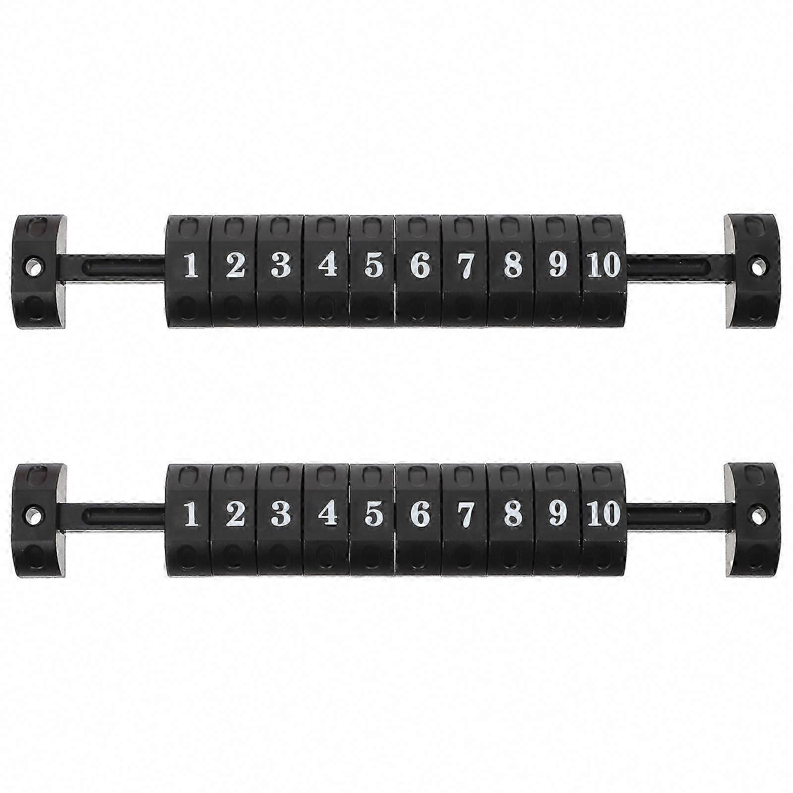 2 Pcs Billiard Score Board & Table Game Scorekeeper for Pool & Football