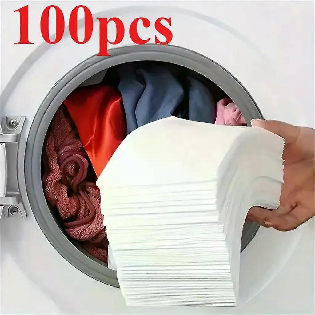 Laundry towels color absorber chemical-free for mixed laundry without pre-sorting odorless