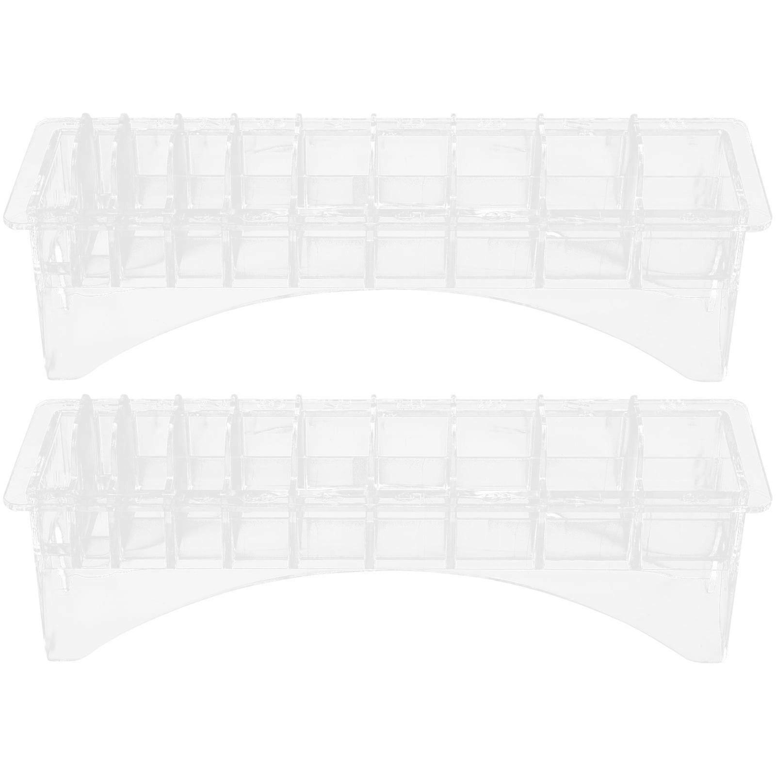 Sipeihong Barber Clipper Guard Organizer with Storage Box (2Pcs)