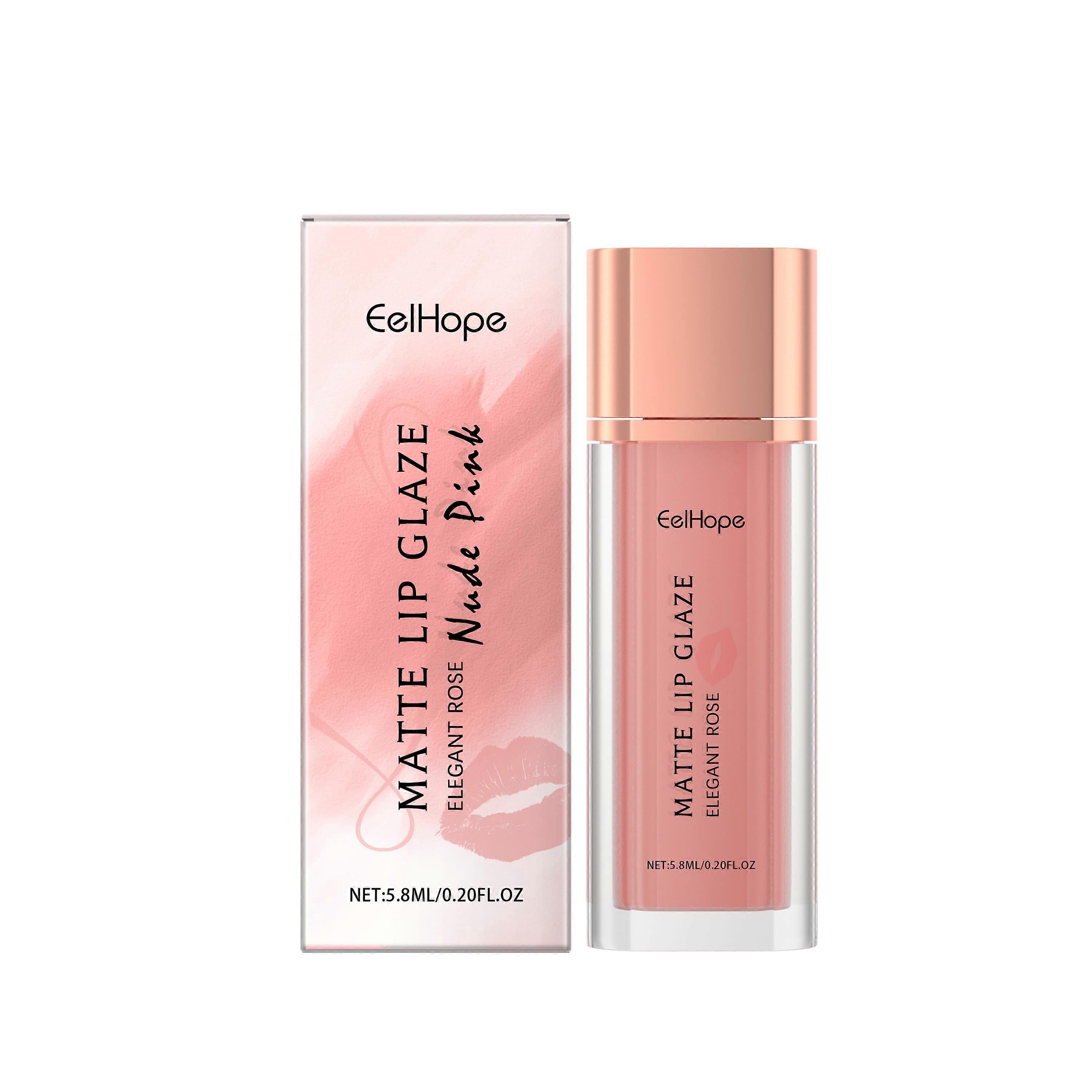 Eelhope Matte Lip Gloss Is Gentle, Moisturizing And Lip Protection. It Is Naturally Hydrating And Color-Enhancing. It Is A Portable Lip Gloss For Make