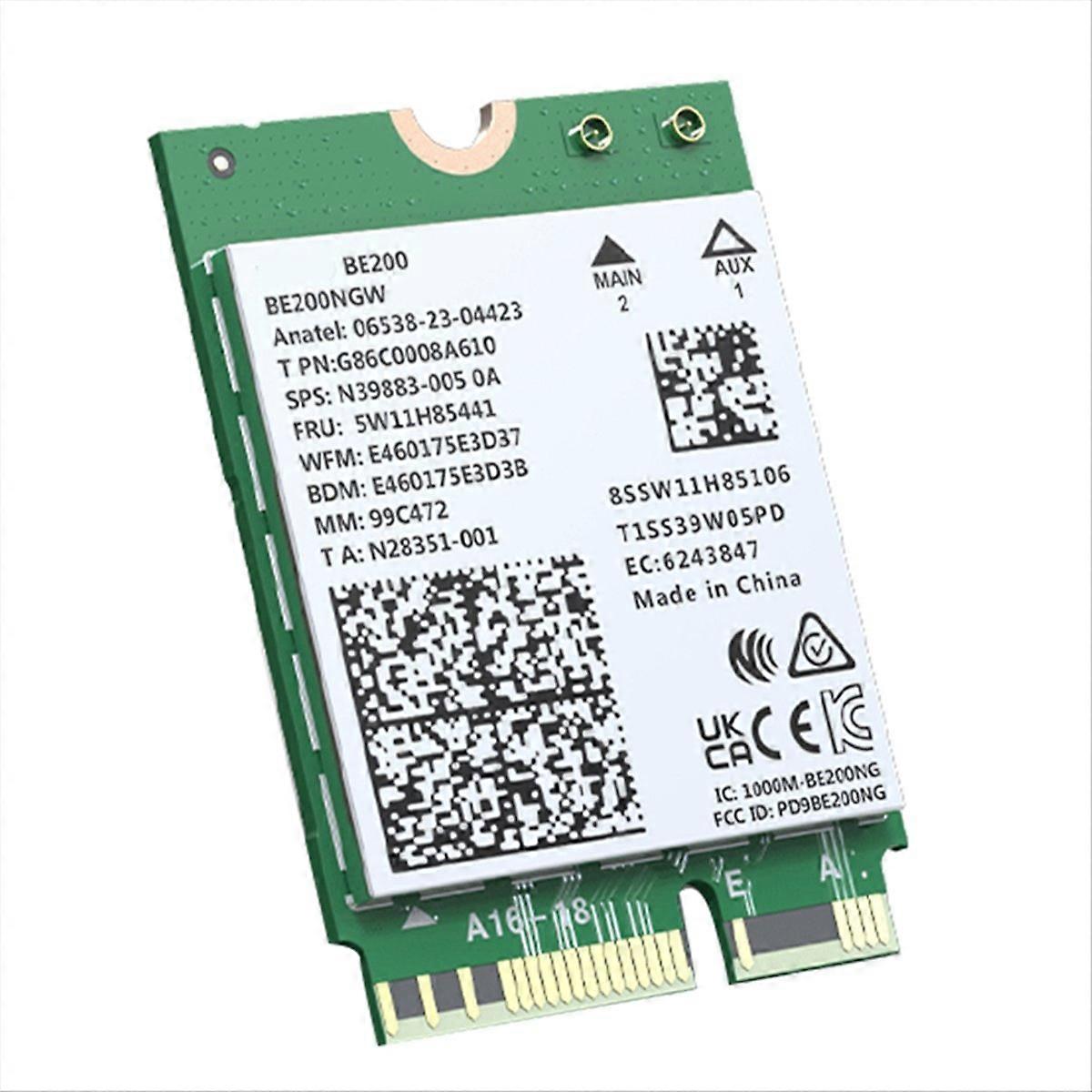 Scheda di rete WiFi 7 BE200 Bluetooth 5.4 Tri Band