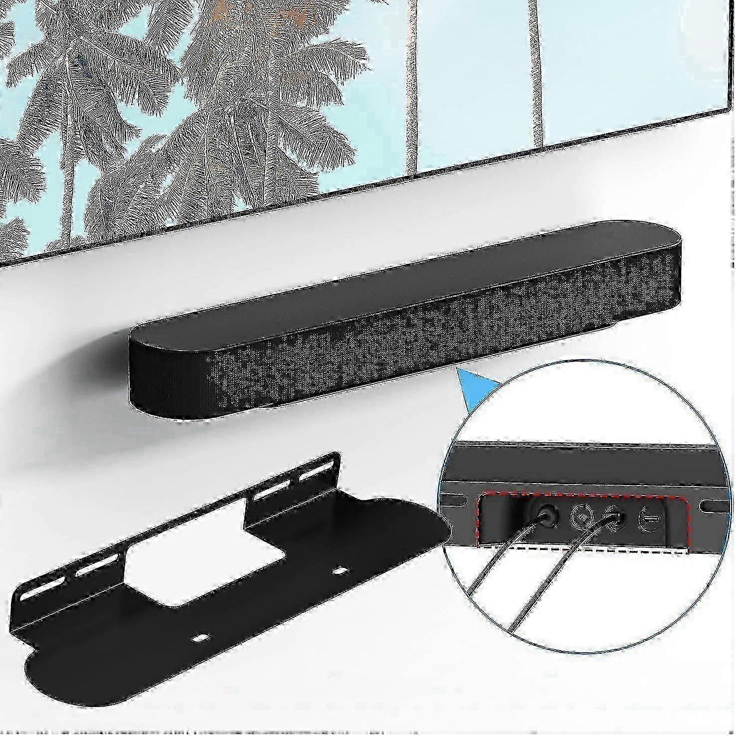 Enhanced Metal Bracket for Sonos Beam Gen 2 Sound Bar Wall Mounting