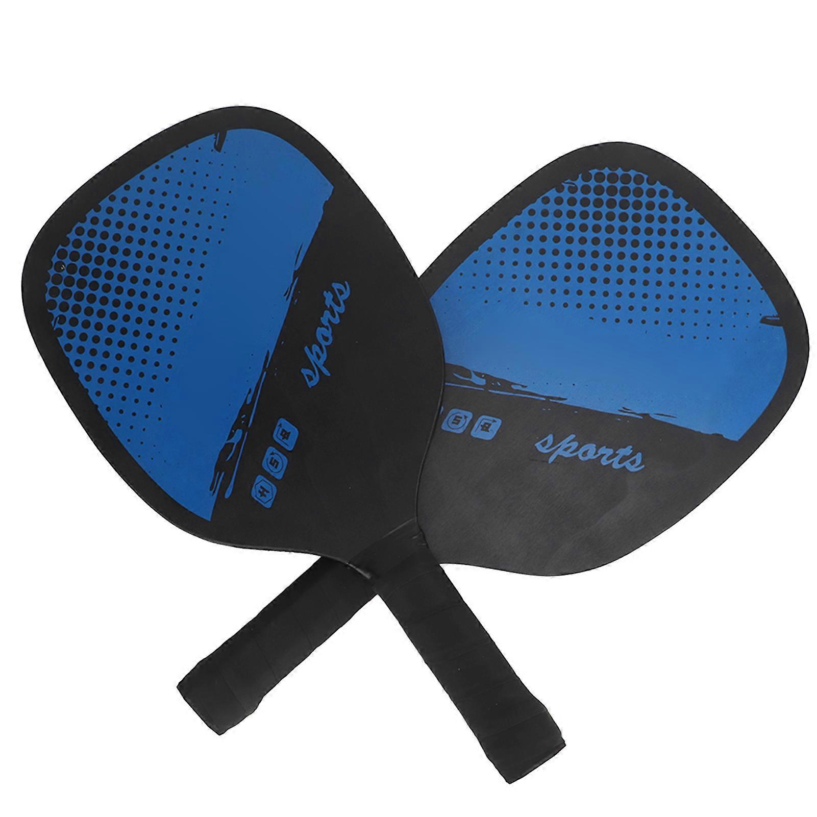 Pickleball Paddles Set Portable Lightweight Slip Resistant Pickleball Rackets with 4 Ball and Carrying Bag for Outdoor 