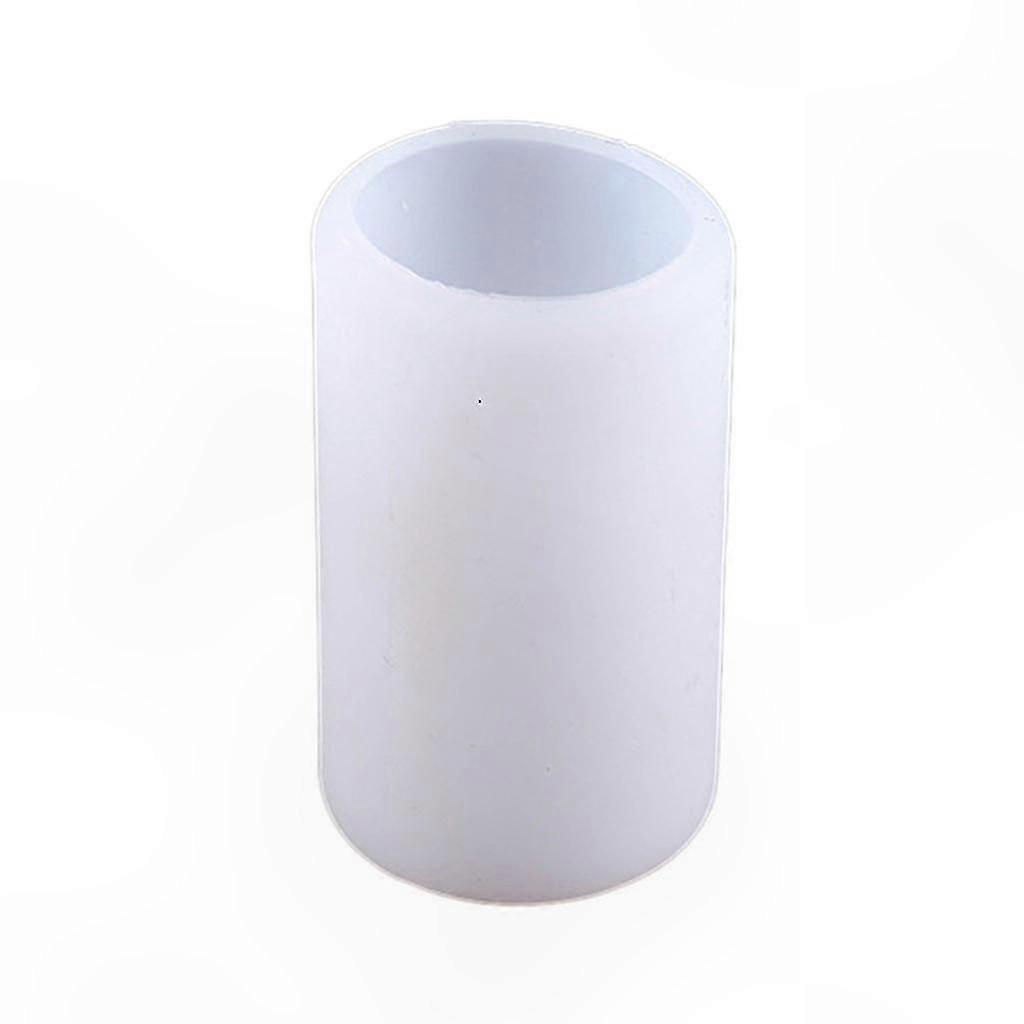 Silicone LED Light Mold with USB Power and Wooden Base for Illumination Projects