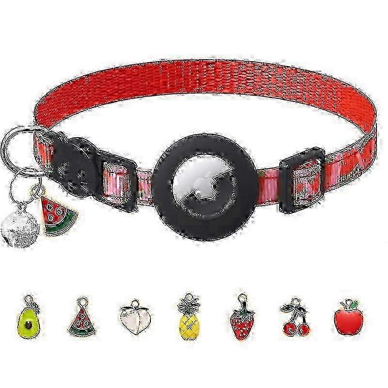Cat Collar with Bells, Upgraded Safety Elastic Cat Collar with Cat Collar Holder, Anti-Lost Cat Coll