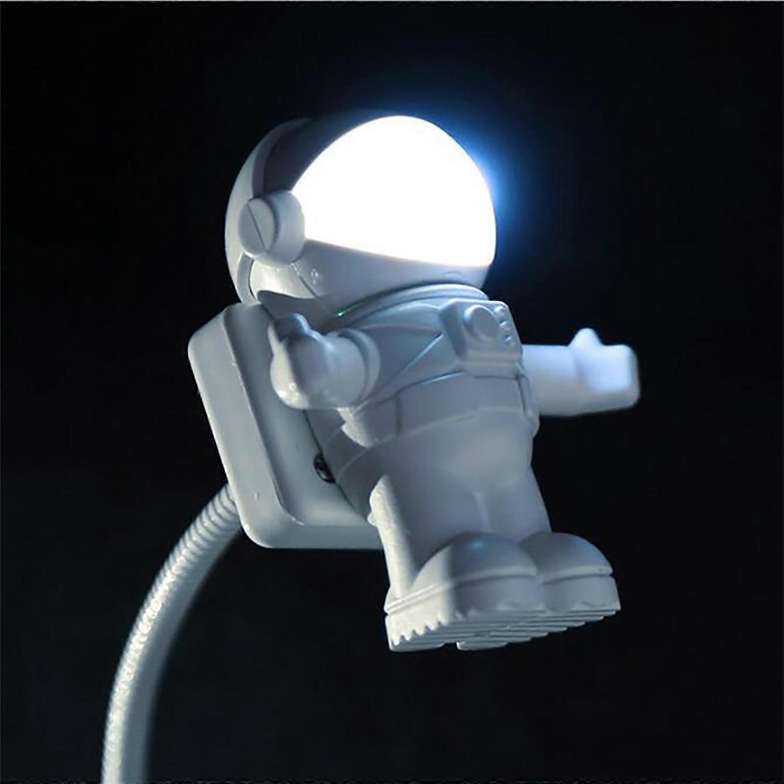 USB LED Reading Light Lamp Computer Spaceman Astronaut Flexible USB Night Light, Smart Household Appliances