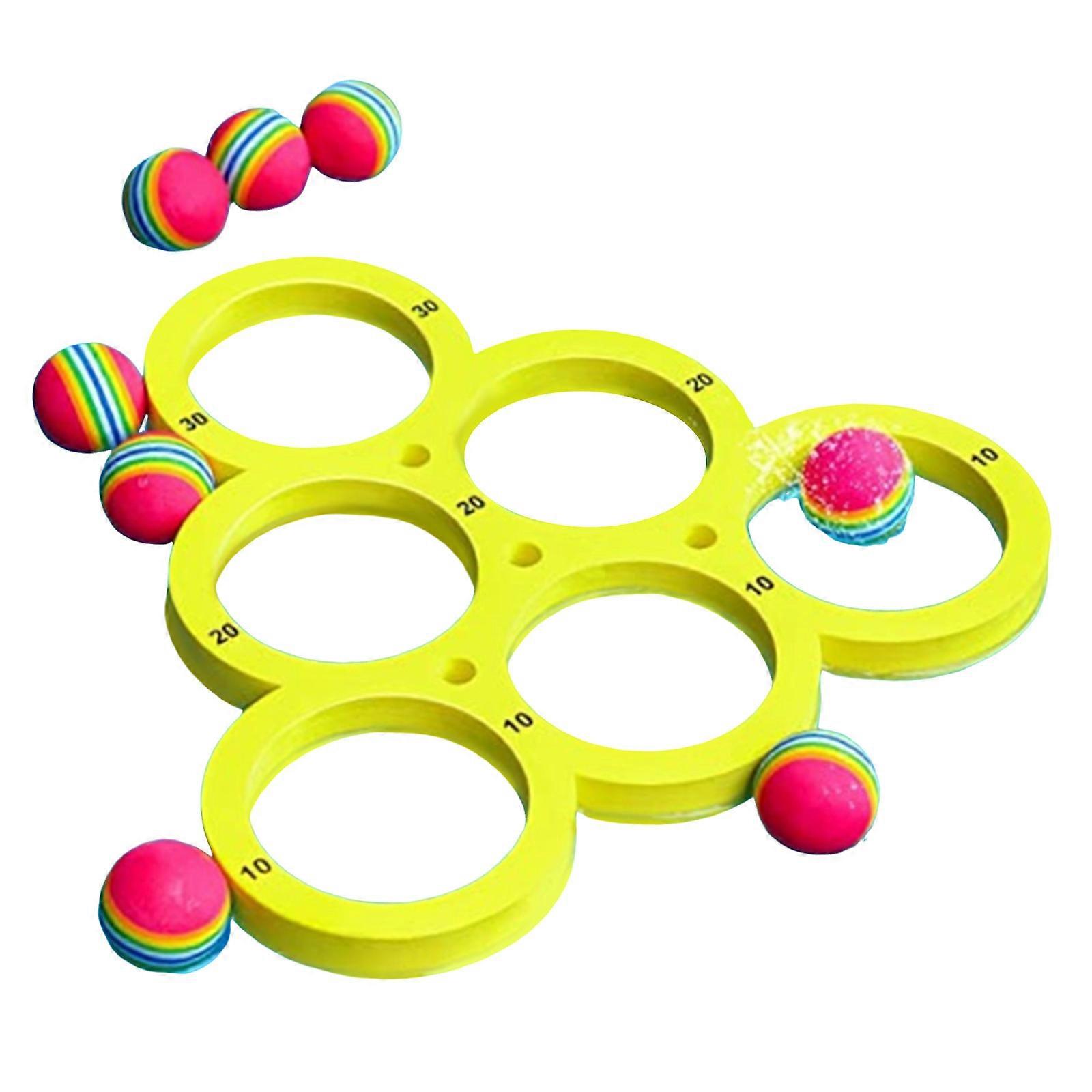 Portables Foams Swimming Pool Toss Game Durability Floating Targets Game for Water Recreation Multicolor