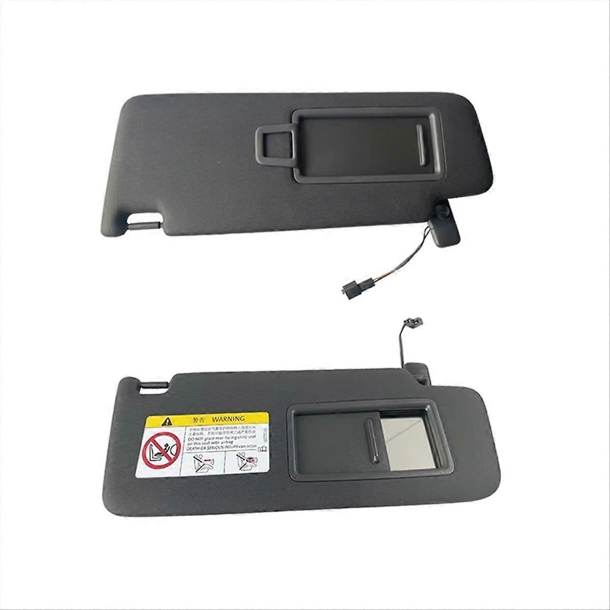 L+R Interior Sunvisor W/Mirror for 3 A7 Fabia Mk3 