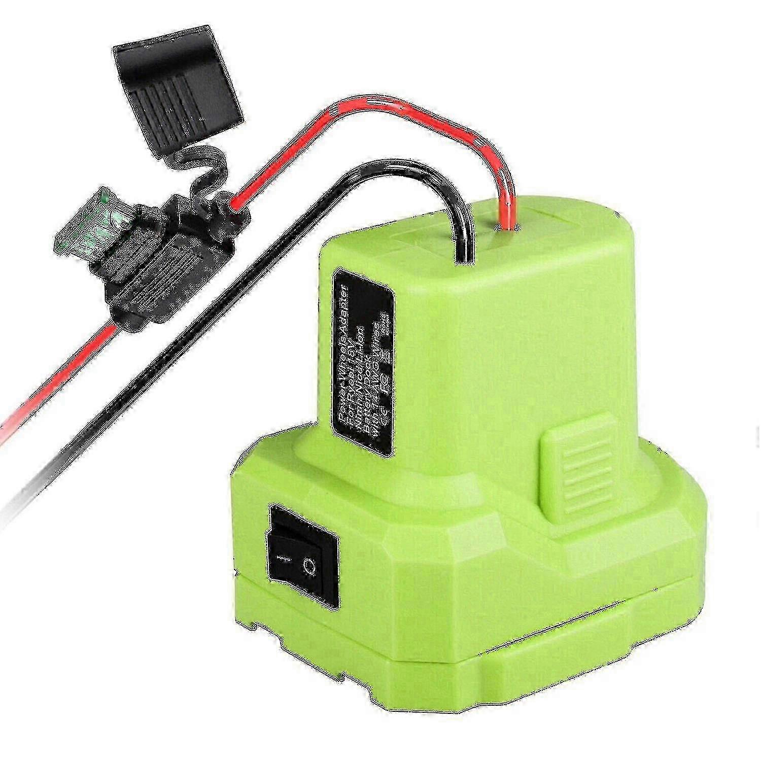 Battery Adapter Diy Converter Compatible With Ryobi 18v Battery With Fuse Switch