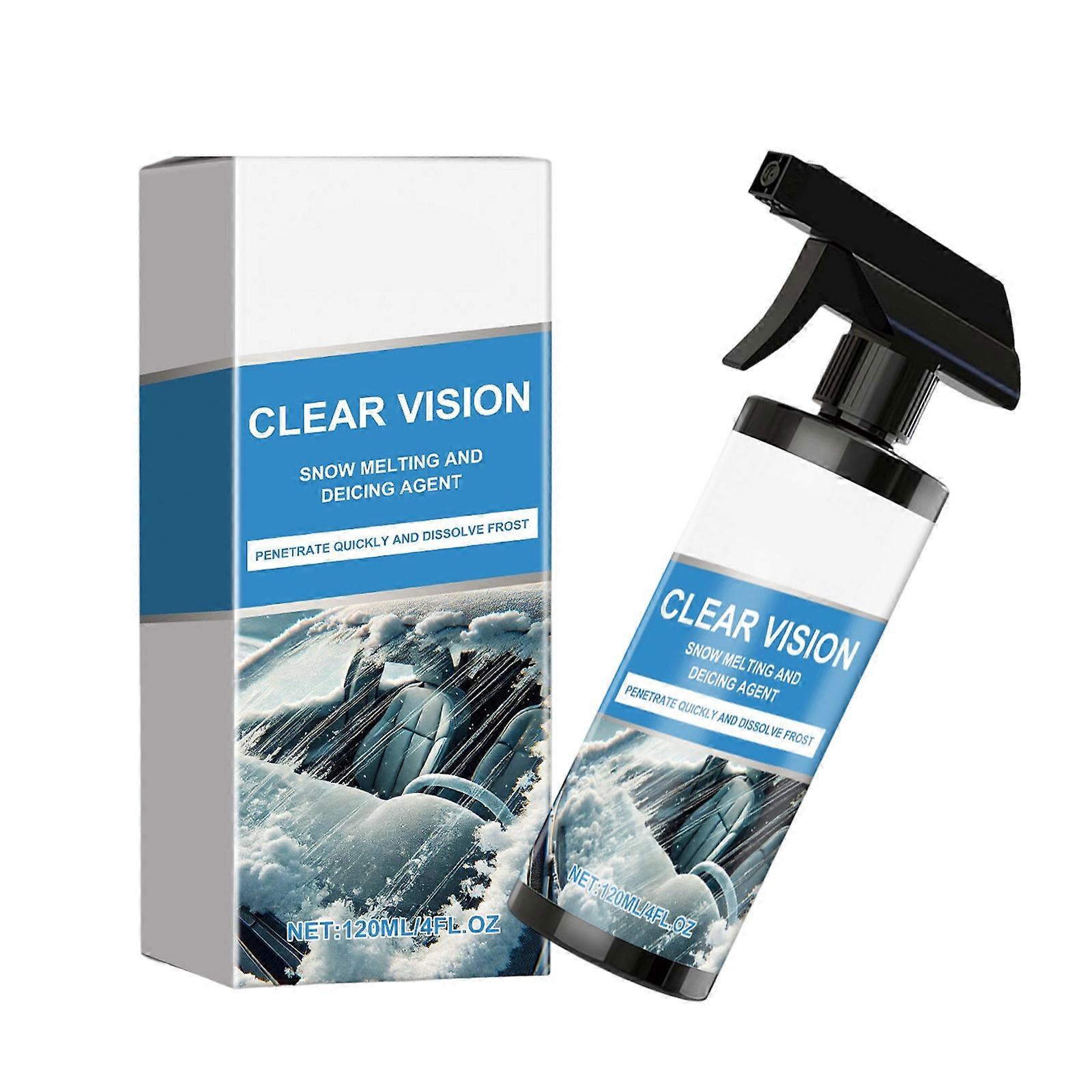 Ice Remover Windshield De-Icer Sprayer for Car Windscreen Window Multifunction Melter Instantly Melt Ice Frost & Snow Multicolor