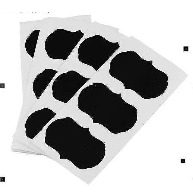 Pack Of 20 Chalkboard Labels, Slate Labels Black