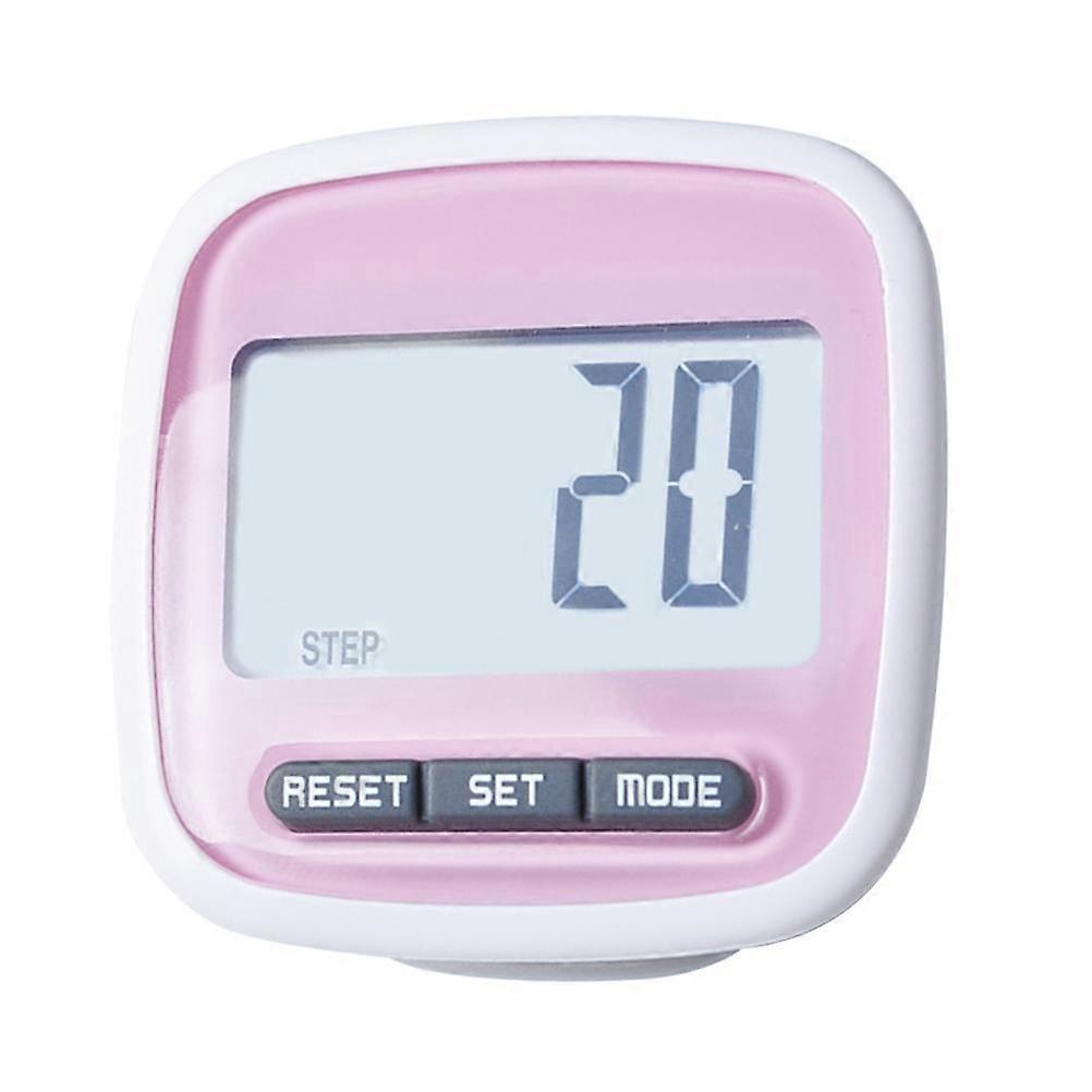 Simple Pedometer LCD Dispaly 3D Walking Step Counter Pedometer Running Walking Passometer Counter wi