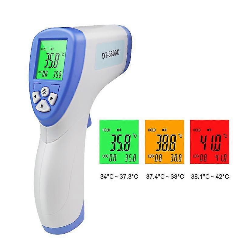 Digital Non-contact Thermometer IR Infrared 32C~42.9C 90-109.2 F Forehead LCD GunTemperature Meter