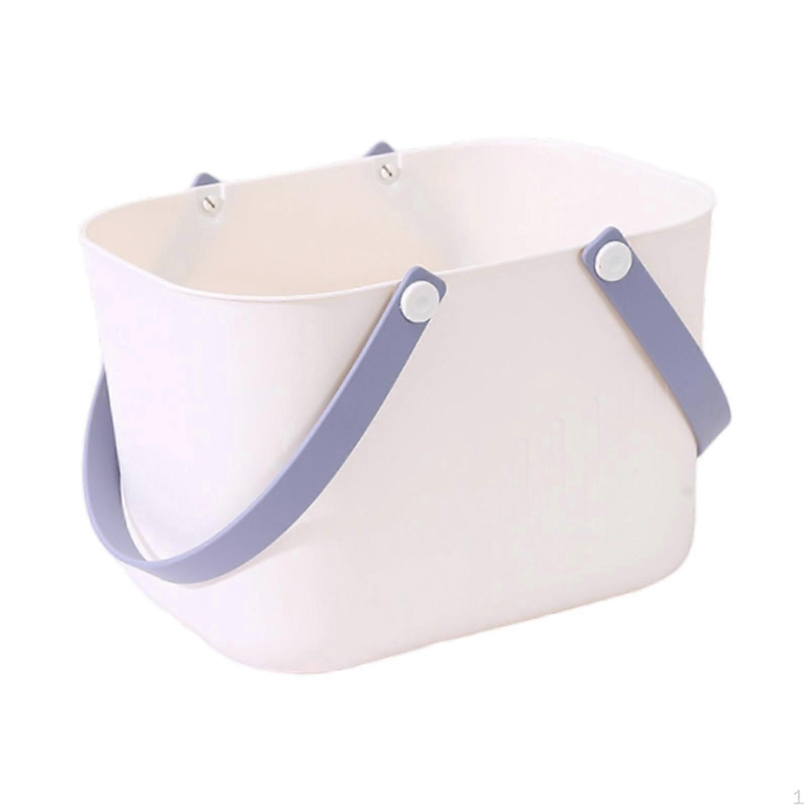 Bath Tote with Quick Drain Feature, Storage Solution for College Pantry