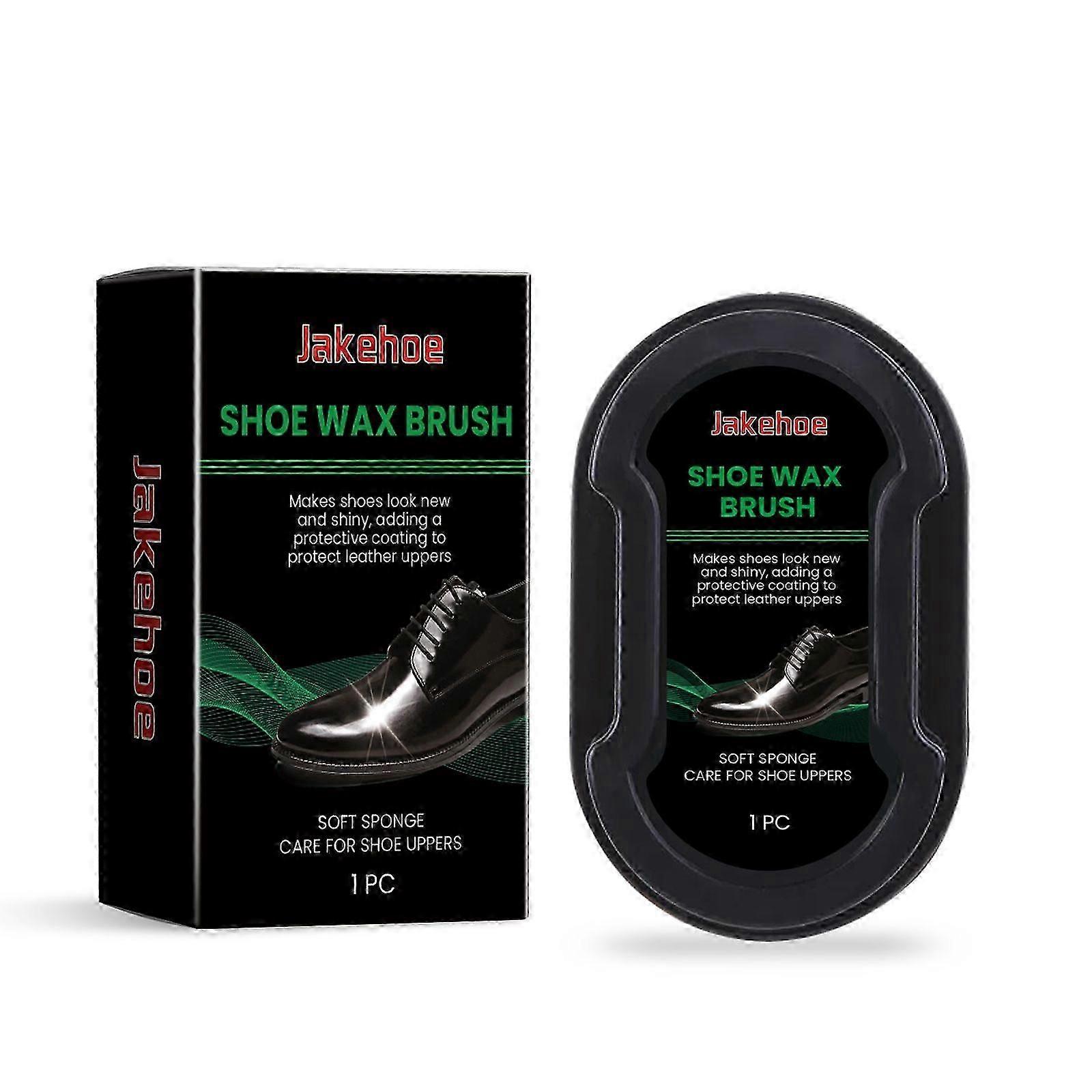 Jakehoe Sponge Shoe Polish Portable Shoe Polish For Removing Stains From Leather Without Damaging The Shoe Surface, Polishing And Cleaning Shoe Wax