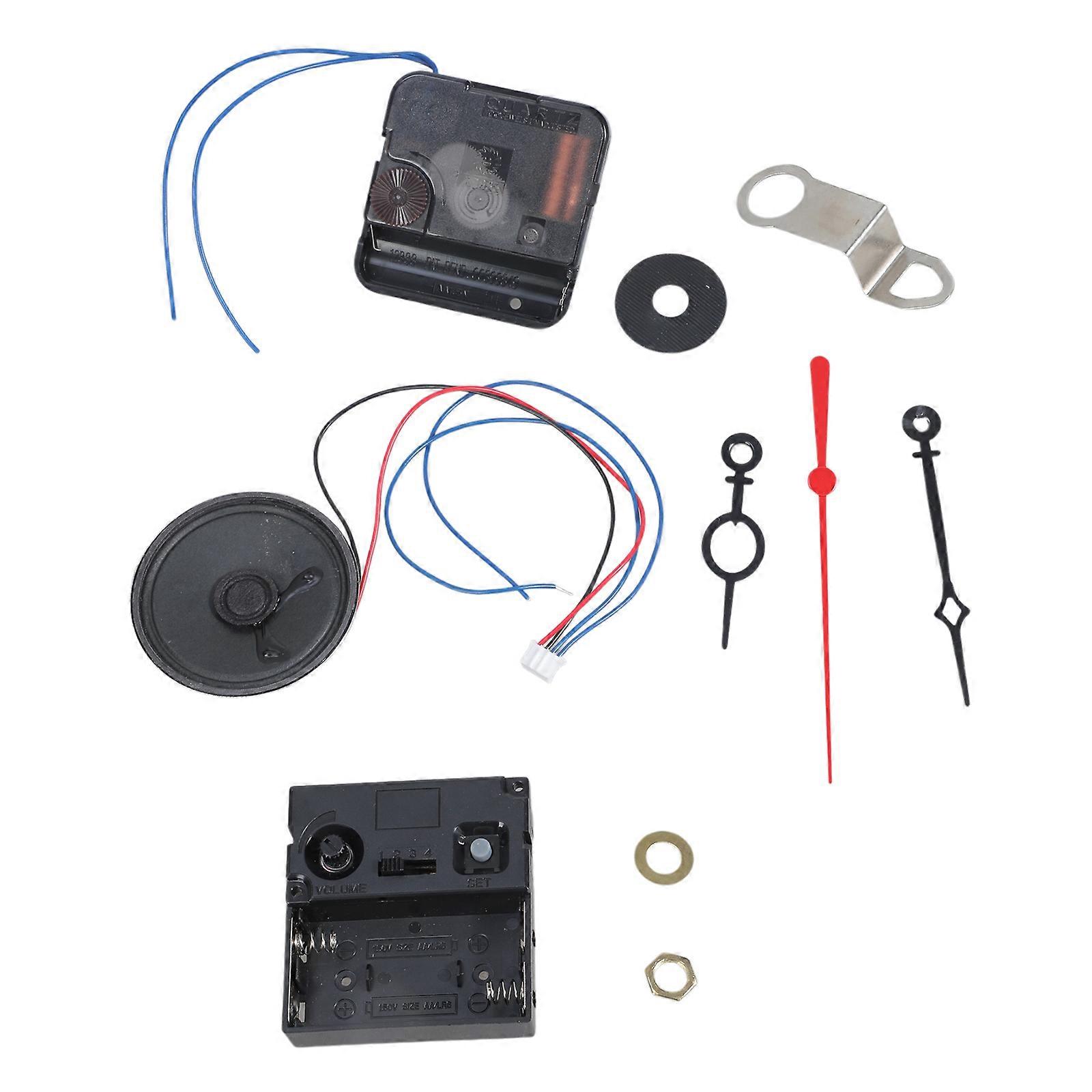 Precise Clock Chimings Clock Movement Mechanism Recreates Classical Church Bells Melodies for Large Mechanical Timepiece Multicolor