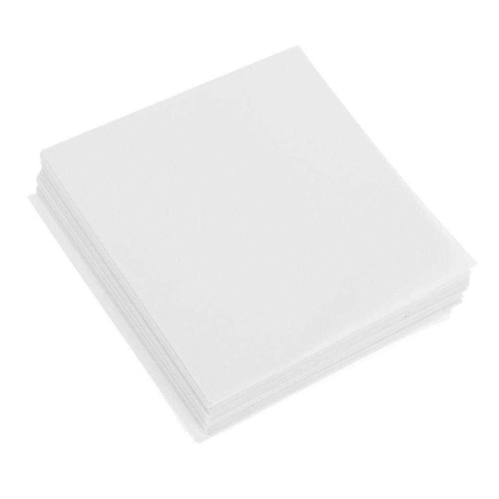 500pcs計量紙シート実験室サンプル計量紙実験計量紙