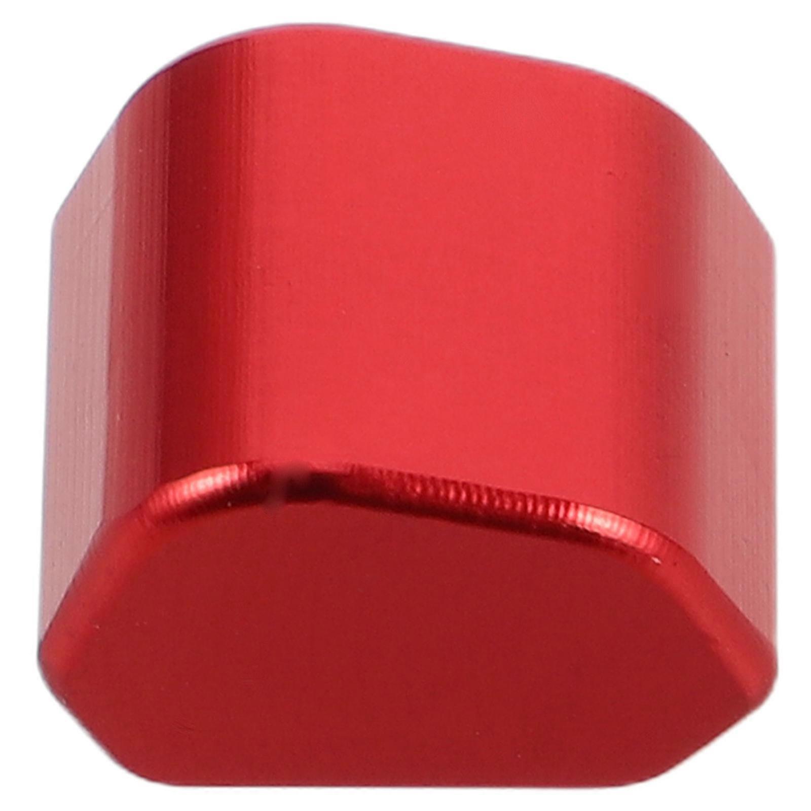 Motorcycle Switch Button Cap for Turn Signal Operation Durable Red