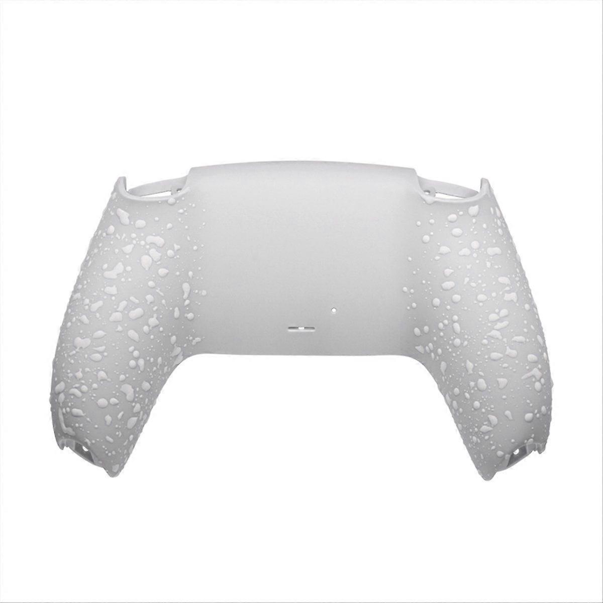 Bottom Back Shell Non-Slip Rear Housing Game Improvement Replacement Parts for PS5 Controller White