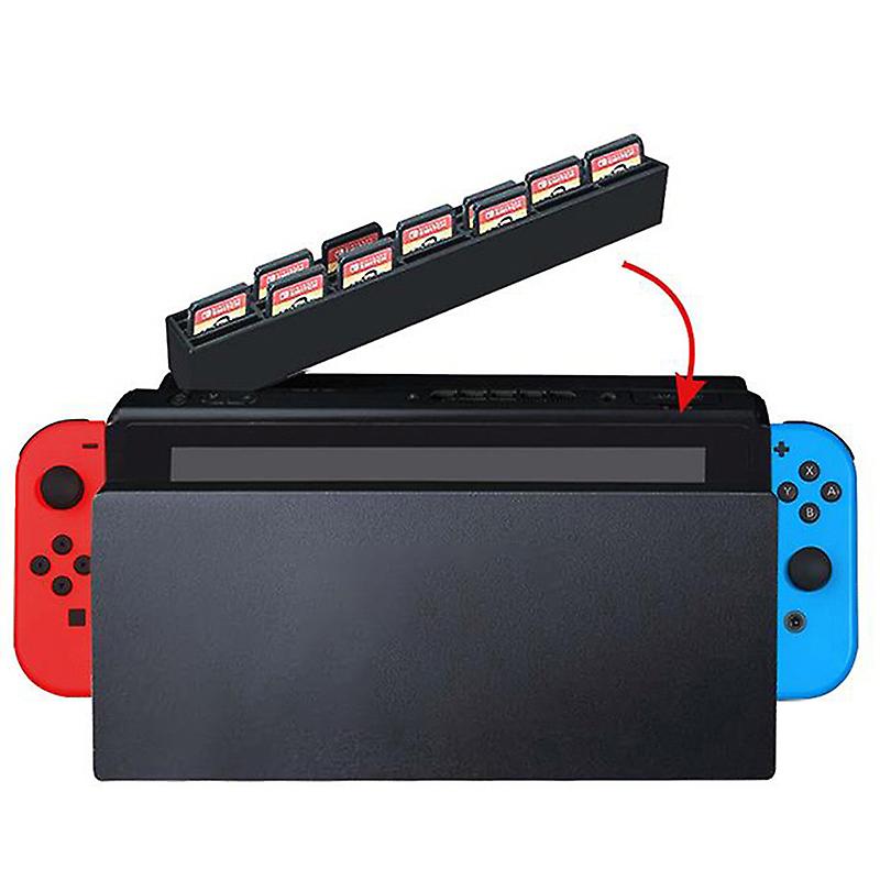 Game Card Case Box Holder Cartridge For Nintendo Switch 28 Game Card Slots