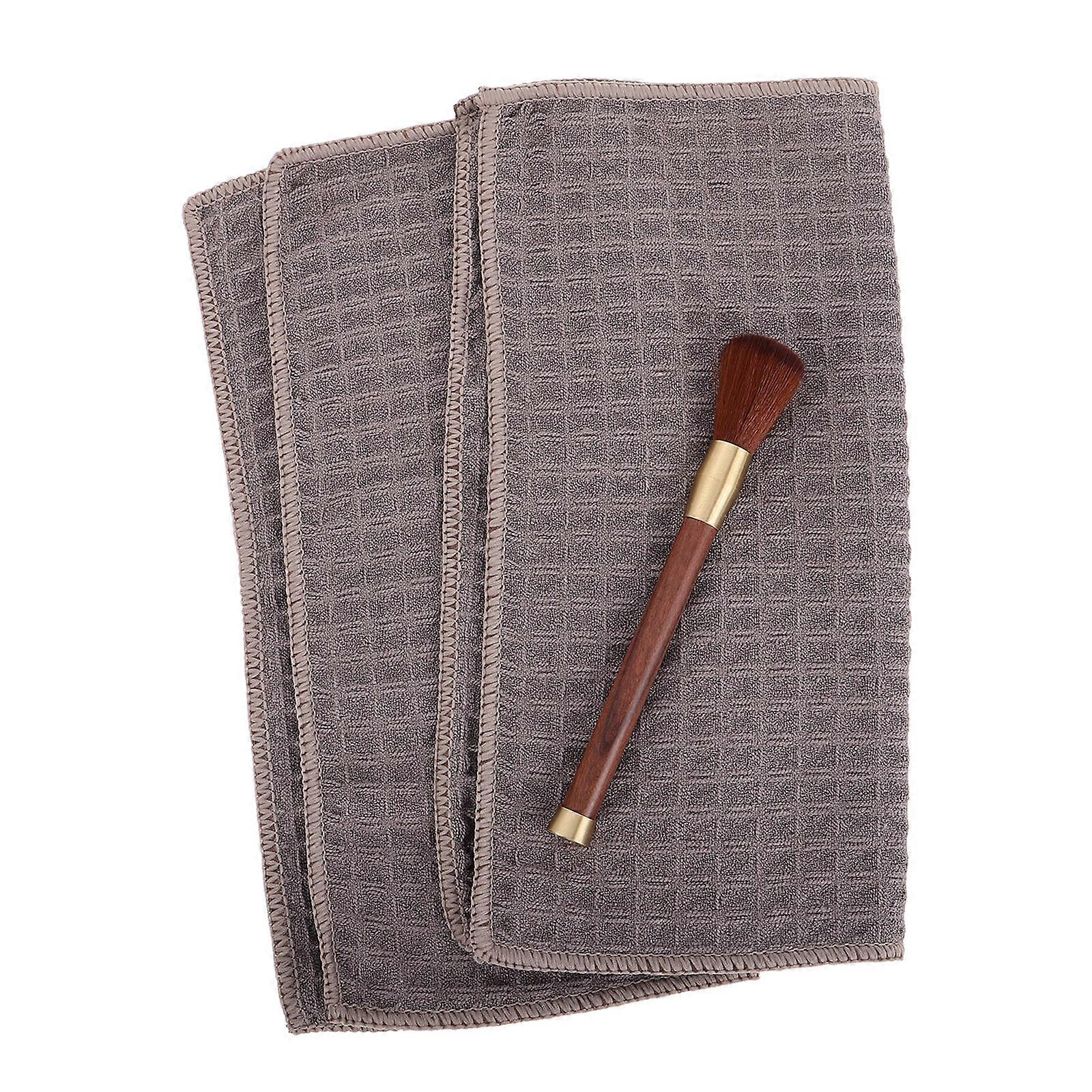 Coffee Grinder Cleaning Brush with Wood Handle for Efficient Cleaning