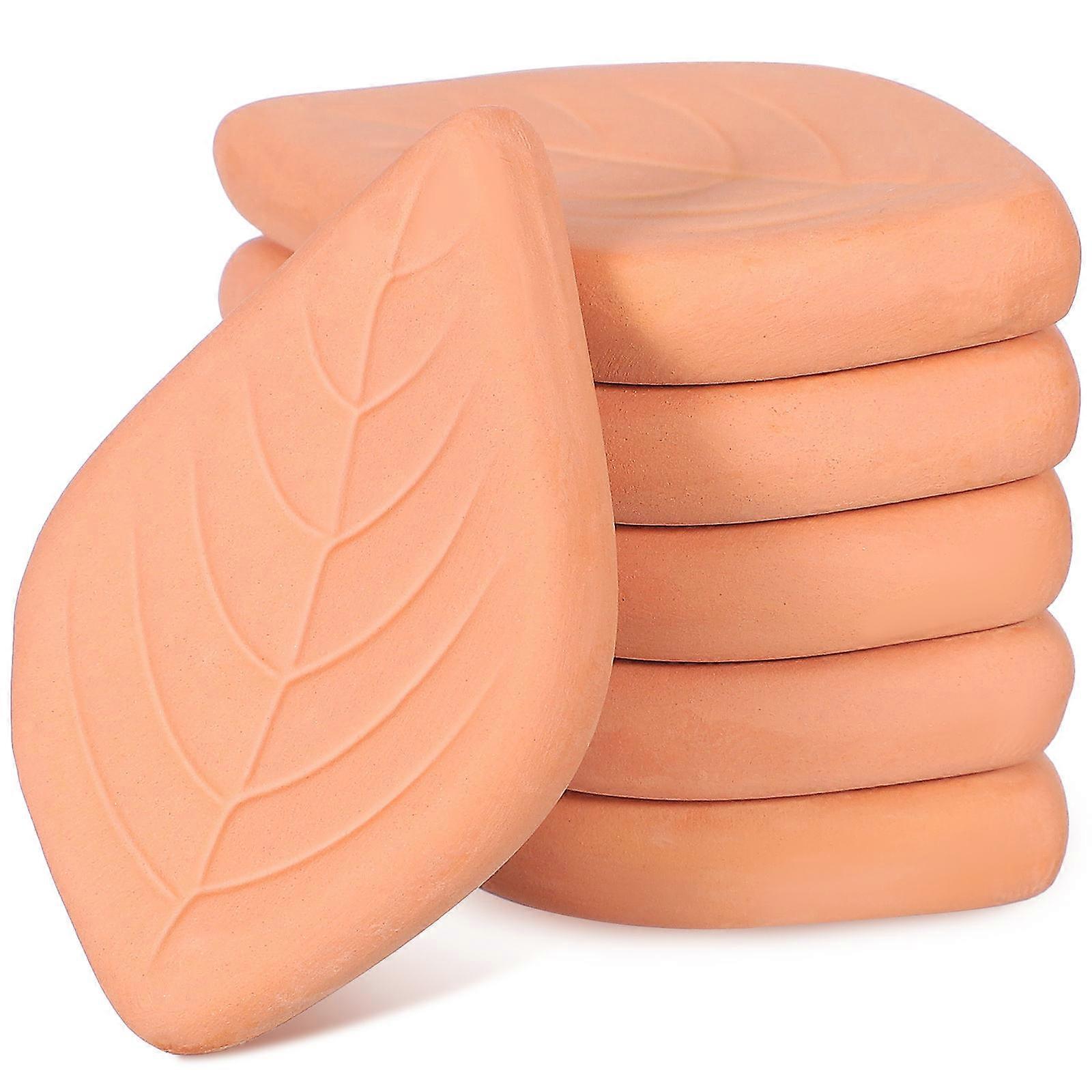 6pcs Sugar Saver Leaf Terracotta Sugar Keeper και Ssofter Επαναχρησιμοποιήσιμη Ζάχαρη Saver