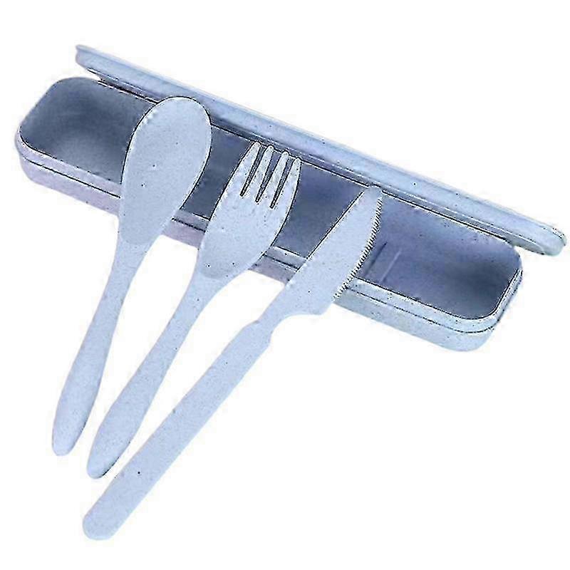 Durable Plastic Cutlery Set – Reusable Spoon Fork for Camping