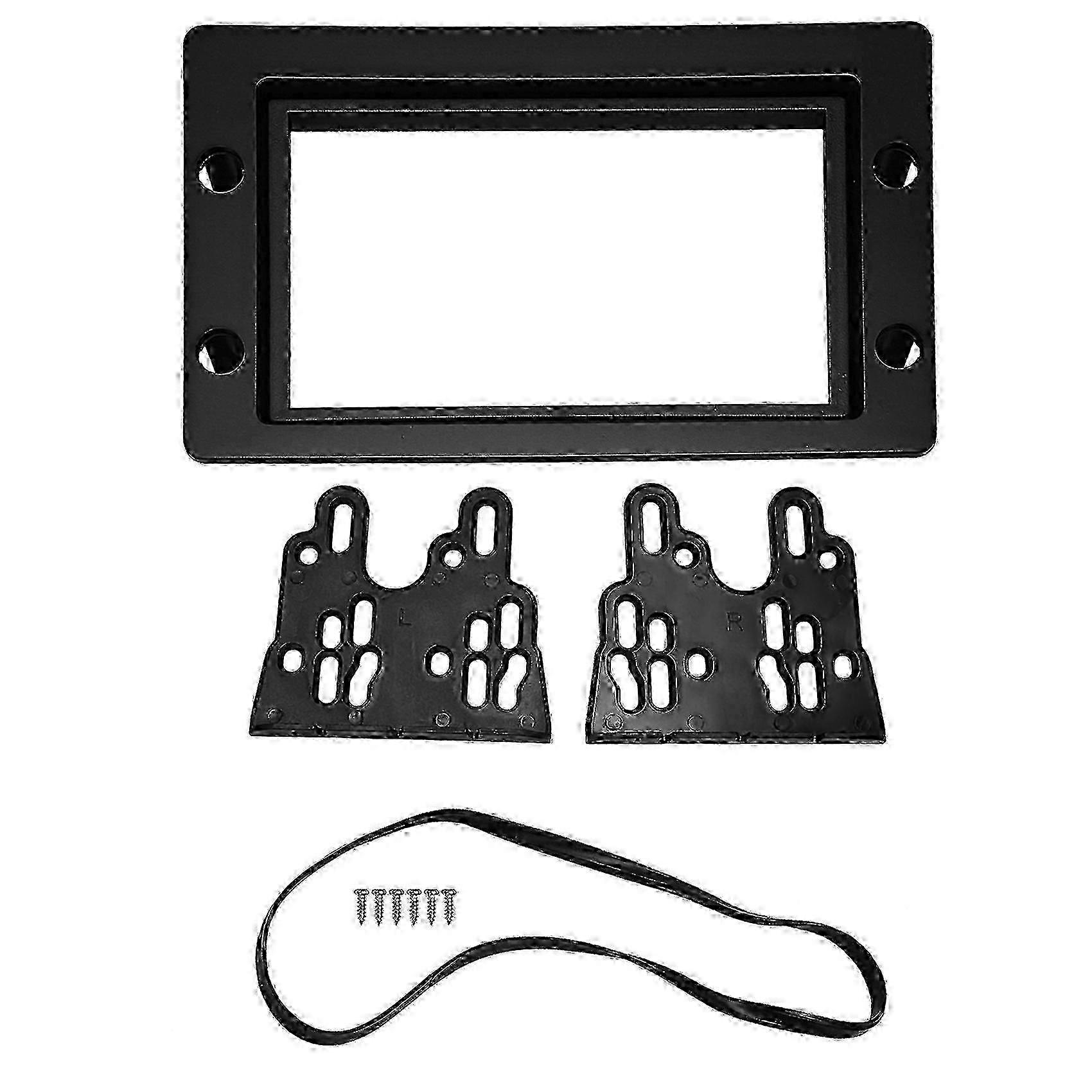 Car Stereo Radio Fascia Dash Panel 2 Din Frame Trim Kit Suitable For Saab 9 5 Vehicle Dashboard Radio Installation Mounting Kit