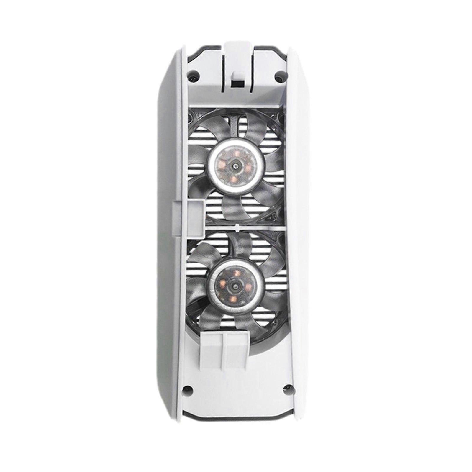 Cooling System Game Console Cooling Fan with 2 Fan & USB Port Game Accessory for Slim Digital & Discs Edition Multicolor